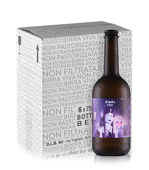NIGRA - Stout - box 6 bottiglie 0.75L.
